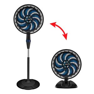 Ventilador Mesa e Coluna 2 em 1 Arno X-treme 9 com 03 Velocidades Preto e Azul escuro - VE9M