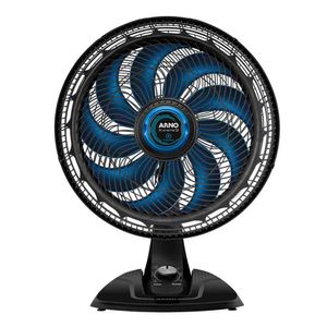 Ventilador de Mesa Arno X-treme 9 com 03 Velocidades Preto e Azul escuro - VE95