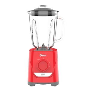 Liquidificador Oster Jarra de Vidro 1,5 Litros Vermelho 220V 1000W OLIQ501-220