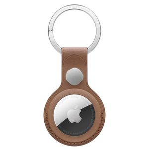 Chaveiro para AirTag em FineWoven Cinza Castanho - Apple - MT2L3ZM/A