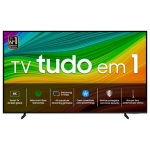 Smart Big TV Samsung 75" Polegadas QLED 4K 75Q60D 2024, Tecnologia de Pontos Quânticos e Design AirSlim