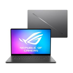 Notebook Gamer ROG Zephyrus G16 GA605WI RTX4070 AMD Ryzen AI 9 HX 370 32GB Ram 2TB SSD Windows 11 Home Tela 16" OLED 240Hz Gray - QR062W