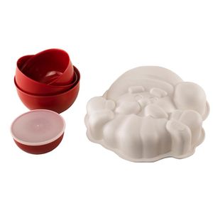 Tigelas de Preparação KitchenAid e Kit Forma Noel Silikomart