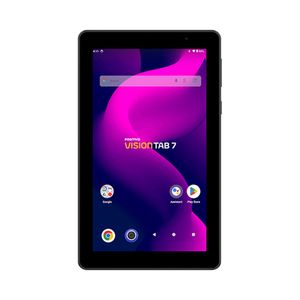 Tablet Positivo Vision TAB 7 3GB RAM 64GB Octa-Core Android 14 Go Wi-Fi - Tela 7” IPS – 3100mAh – Preto