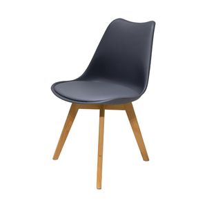 Cadeira para Sala de Jantar Saarinen Cinza