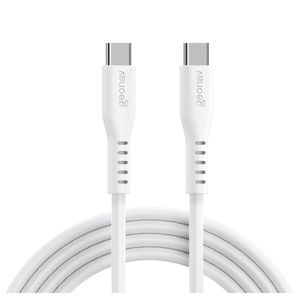 Cabo USB-C para USB-C Geonav Branco - ESC06SWT