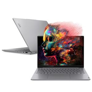 Notebook Lenovo Yoga Slim 7i Core Ultra 5, 16GB, 512GB SSD, Tela de 14" OLED, Windows 11 - 83GM0003BR