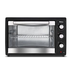 Forno Elétrico Philco 38 Litros Preto/Inox PFE44PI - 220 Volts