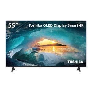 Smart TV QLED 55" 4K Toshiba 55M550MS VIDAA 3 HDMI 2 USB Wi-Fi - TB026M TB026M