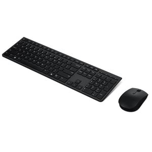 Conjunto de teclado e mouse sem fio recarregável profissional Lenovo - 4X31K03936