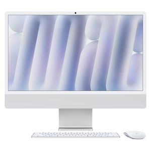 iMac 24", Tela Retina 4.5K Apple, Processador M4, (24GB RAM, 512GB) - Prateado