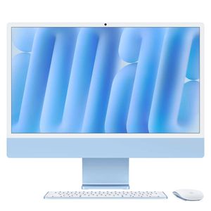 iMac 24", Tela Retina 4.5K Apple, Processador M4, (16GB RAM, 512GB) - Azul