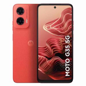 Smartphone Motorola Moto G35 5G, 256GB, Coral, Tela 6.7, Câmera Traseira 50 MP+8 MP e 12GB RAM