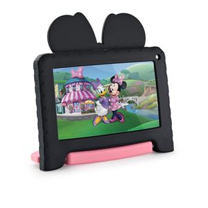 Tablet Infantil Minnie com Controle Parental 4GB RAM + 64GB + Tela 7 pol + Case + Wi-fi + Android 13 + Quad Core Multi - NB414 NB414