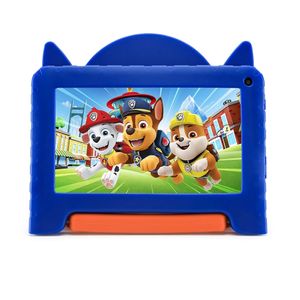 Tablet Infantil Patrulha Canina Chase com Controle Parental 4GB RAM + 64GB + Tela 7 pol + Case + Wi-fi + Android 13 + Quad Core Multi - NB421 NB421