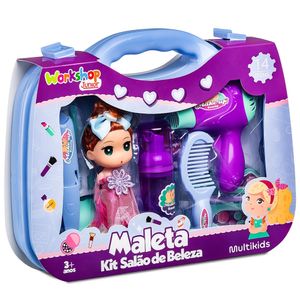 Maleta Kit Salão de Beleza Workshop Jr Multikids - BR2008 BR2008