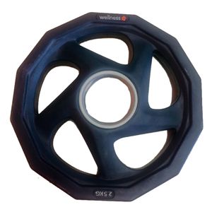 Anilha Olimpica Rubber 5 Furos de 2Kg - WK013 WK013
