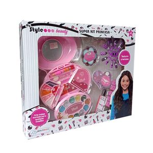 Estojo de Maquiagem Infantil My Style Beauty Super Kit Princesa +5 Anos Multikids - BR1333 BR1333