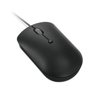 Mouse compacto com fio USB-C Lenovo 400 preto - GY51D20875